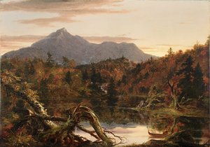 Herfstschemering, uitzicht op Corway Peak, 1834